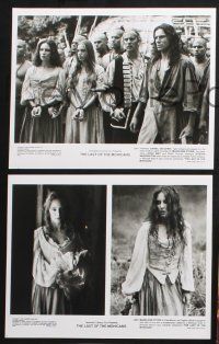 2g968 LAST OF THE MOHICANS presskit w/ 4 stills '92 Native American Indian Daniel Day Lewis!