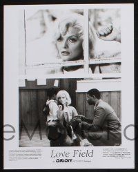 2g983 LOVE FIELD presskit w/ 3 stills '92 Michelle Pfeiffer & Dennis Haysbert in interracial romance