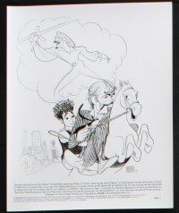 2g719 MY FAVORITE YEAR presskit w/ 23 stills '82 Peter O'Toole & Linn-Baker, one by Al Hirschfeld!