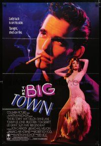 2h111 BIG TOWN int'l 1sh '87 Matt Dillon, Tommy Lee Jones, stripper Diane Lane, Bruce Dern