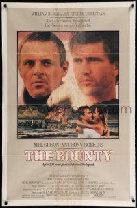 2h136 BOUNTY 1sh '84 Mel Gibson, Anthony Hopkins, Laurence Olivier, Mutiny on the Bounty!