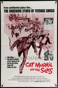 2h181 CAT MURKIL & THE SILKS 1sh '76 the shocking story of teenage gangs!