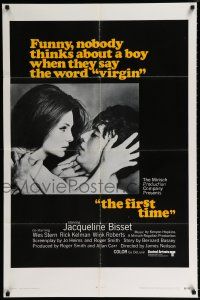 2h315 FIRST TIME int'l 1sh '69 close up of super sexy Jacqueline Bisset seducing a young virgin boy!