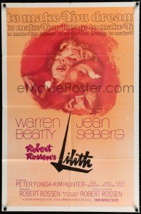 2h572 LILITH 1sh '64 Warren Beatty, before Eve, there was evil, and her name was Jean Seberg!