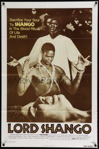 2h585 LORD SHANGO 1sh '75 sacrifice your soul in the blood ritual of life and death!