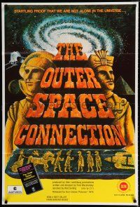 2h695 OUTER SPACE CONNECTION 1sh '75 proof that we are not alone in the universe!