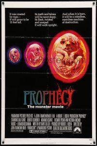 2h721 PROPHECY 1sh '79 John Frankenheimer, art monster in embryo by Lehr, she lives!