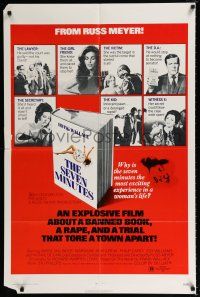 2h777 SEVEN MINUTES 1sh '71 from the sexmaster Russ Meyer, a trial that tore a town apart!