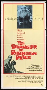2j614 10 RILLINGTON PLACE int'l 3sh '71 Attenborough, the story of the Christie sex-murders!