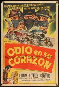 2j379 BAD MEN OF TOMBSTONE Argentinean '48 deadlier than the James boys & wilder than the Daltons!