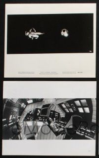 2k825 2001: A SPACE ODYSSEY 4 8x10 stills '68 Stanley Kubrick, cool Cinerama images, Gary Lockwood!