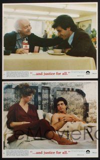 2k138 AND JUSTICE FOR ALL 4 8x10 mini LCs '79 Al Pacino, Jack Warden, directed by Norman Jewison!