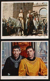 2k052 BECKET 8 color 8x10 stills '64 Richard Burton in the title role, Peter O'Toole