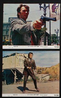 2k102 DIRTY HARRY 7 8x10 mini LCs '71 Clint Eastwood, Reni Santoni, Siegel crime classic!