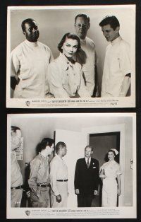 2k610 DUFFY OF SAN QUENTIN 7 8x10 stills '54 Louis Hayward, sexy nurse Joanne Dru, Paul Kelly!