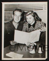 2k898 BEN GAGE 3 8x10 stills '40s-50s two pictured w/ wife Esther Williams, drinking w/ sexy woman