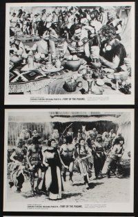 2k374 FURY OF THE PAGANS 11 8x10 stills '62 La Furia dei Barbari, barbarians, plunderers, marauders