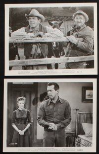 2k193 GUN FOR A COWARD 25 8x10 stills '56 Fred MacMurray, Jeffrey Hunter, brother against brother!