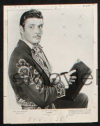 2k965 GUY WILLIAMS 2 8x10 stills '60s cool image from Zorro and fencing with kid in bedroom!
