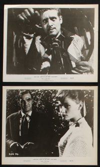 2k469 HELL DRIVERS 9 8x10 stills '57 great images of Stanley Baker, Peggy Cummins!