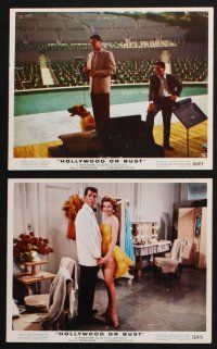 2k119 HOLLYWOOD OR BUST 6 color 8x10 stills '56 Dean Martin & Jerry Lewis, sexy Anita Ekberg!