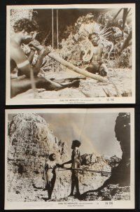 2k534 JEDDA THE UNCIVILIZED 8 8x10 stills '56 great images of Australian Aborigines in the Outback!