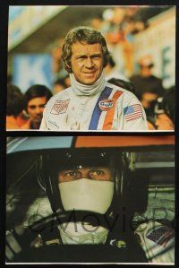 2k135 LE MANS 5 color 7.5x10 stills '71 images of race car driver Steve McQueen & cool race car!