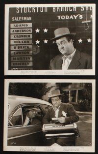 2k541 LITTLE GIANT 8 8x10 stills '46 Bud Abbott & Lou Costello sell vacuum cleaners!