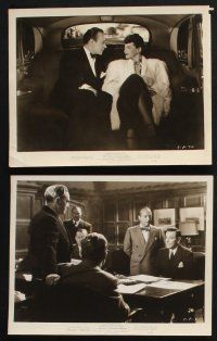 2k385 MR. ACE 11 8x10 stills '46 George Raft, Sylvia Sidney, Edwin L. Marin film noir!
