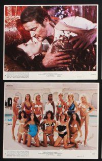 2k085 OCTOPUSSY 8 8x10 mini LCs '83 cool images of Roger Moore as James Bond, sexiest Maud Adams!