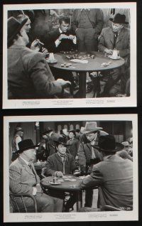 2k557 RAWHIDE YEARS 8 8x10 stills '55 poker playing Tony Curtis + Colleen Miller & Arthur Kennedy!