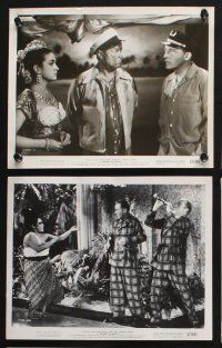 2k651 ROAD TO BALI 7 8x10 stills '52 Bing Crosby, Bob Hope & sexy Dorothy Lamour in Indonesia!