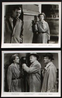 2k297 WOMAN ON THE RUN 15 8x10 stills '50 Ann Sheridan, Dennis O'Keefe, film noir!