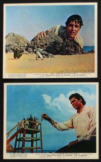 2k047 3 WORLDS OF GULLIVER 8 color English FOH LCs '60 Ray Harryhausen fantasy classic, FX images!