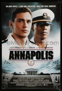 2m061 ANNAPOLIS DS 1sh '06 James Franco, Tyrese Gibson, Only the best survive!