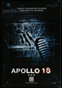 2m063 APOLLO 18 teaser DS 1sh '11 Gonzalo Lopen-Gallego, there's a reason we never went back!