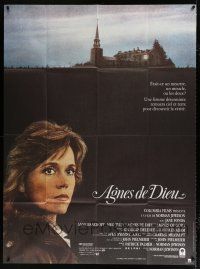 2p429 AGNES OF GOD French 1p '85 directed by Norman Jewison, c/u of Jane Fonda + convent!