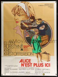 2p431 ALICE DOESN'T LIVE HERE ANYMORE French 1p '75 Scorsese, Kristofferson, Petragnani art!