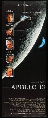 2p361 APOLLO 13 French door panel '95 Tom Hanks, Kevin Bacon & Bill Paxton, directed by Ron Howard