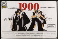 2p374 1900 French 31x47 R90s Bernardo Bertolucci, Robert De Niro, cool different artwork!