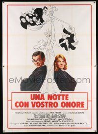 2p047 FIRST MONDAY IN OCTOBER Italian 2p '81 Walter Matthau, Jill Clayburgh, great Sam Norkin art!