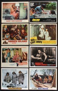 2r096 LOT OF 101 LOBBY CARDS '53 - '94 incomplete sets from 20 different movies!