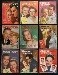 2r143 LOT OF 16 MOVIE STORY 1947-48 MAGAZINES '47-48 Stanwyck, Darnell, Crawford & more!