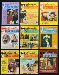 2r151 LOT OF 13 FAVORITE WESTERNS MAGAZINES '80s Hopalong Cassidy, Roy Rogers, Gene Autry & more!