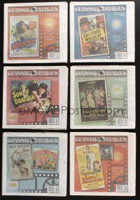 2r154 LOT OF 12 CLASSIC IMAGES MAGAZINES '10s filled with cool movie poster images!