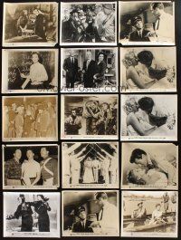 2r277 LOT OF 18 8X10 STILLS '40s-50s great scenes from a variety of different movies!