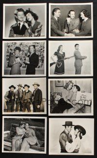 2r280 LOT OF 16 UNIVERSAL 8X10 STILLS '40s a variety of great candid images of then-current stars!