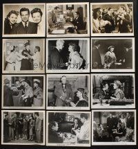 2r284 LOT OF 13 8x10 STILLS FROM FILM NOIR, DETECTIVE, AND CRIME MOVIES '40s-50s great images!