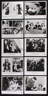 2r289 LOT OF 10 8x10 STILLS '90s Hitchcock, DeMille, Durbin, Colbert, For Whom the Bell Tolls