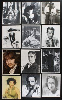 2r370 LOT OF 12 REPRO 8X10 STILLS '80s Marx Bros, Bogart & Bacall, Ringo, Chaplin & more!